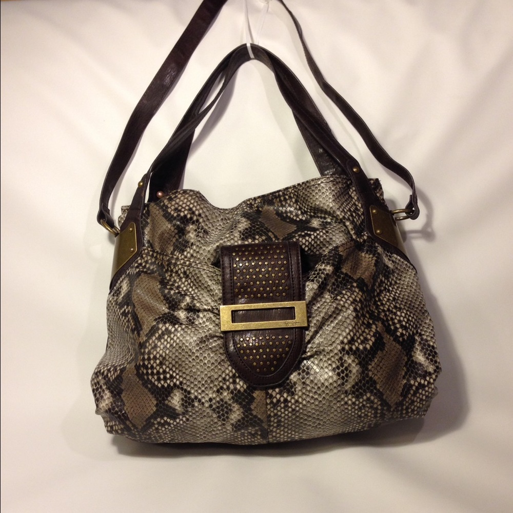 👜Authentic Jessica Simpson Hobo bag faux sn…